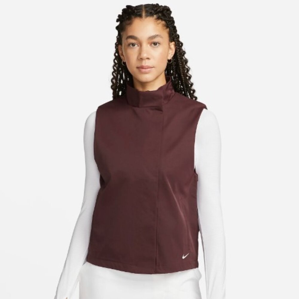 Nike Repel Women's Burgundy‎ Water Resistant Performance NWT Golf Vest Size XXL